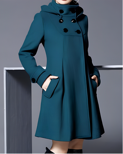 Manteau Femme Hiver Chauffant et Doux Longueur Mi-Mollet - PanierRoyale