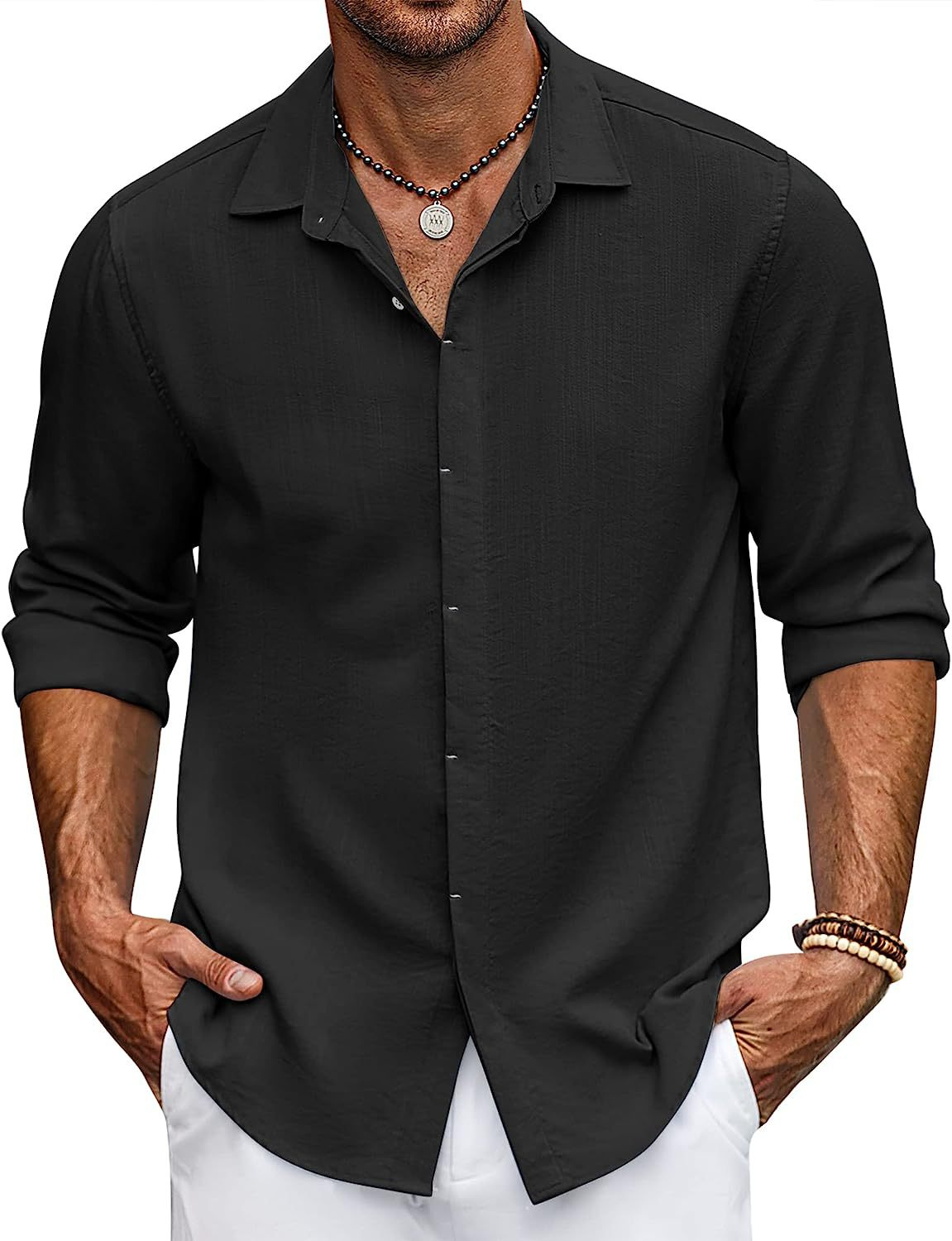 Chemise Homme Coton Manche Courte Été - PanierRoyale
