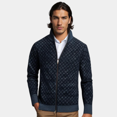 Gilet Homme Hivernal Doux et Élégant - PanierRoyale