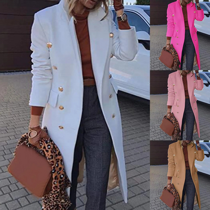Veste Laine Femme Longue et Chaude pour Hiver - PanierRoyale