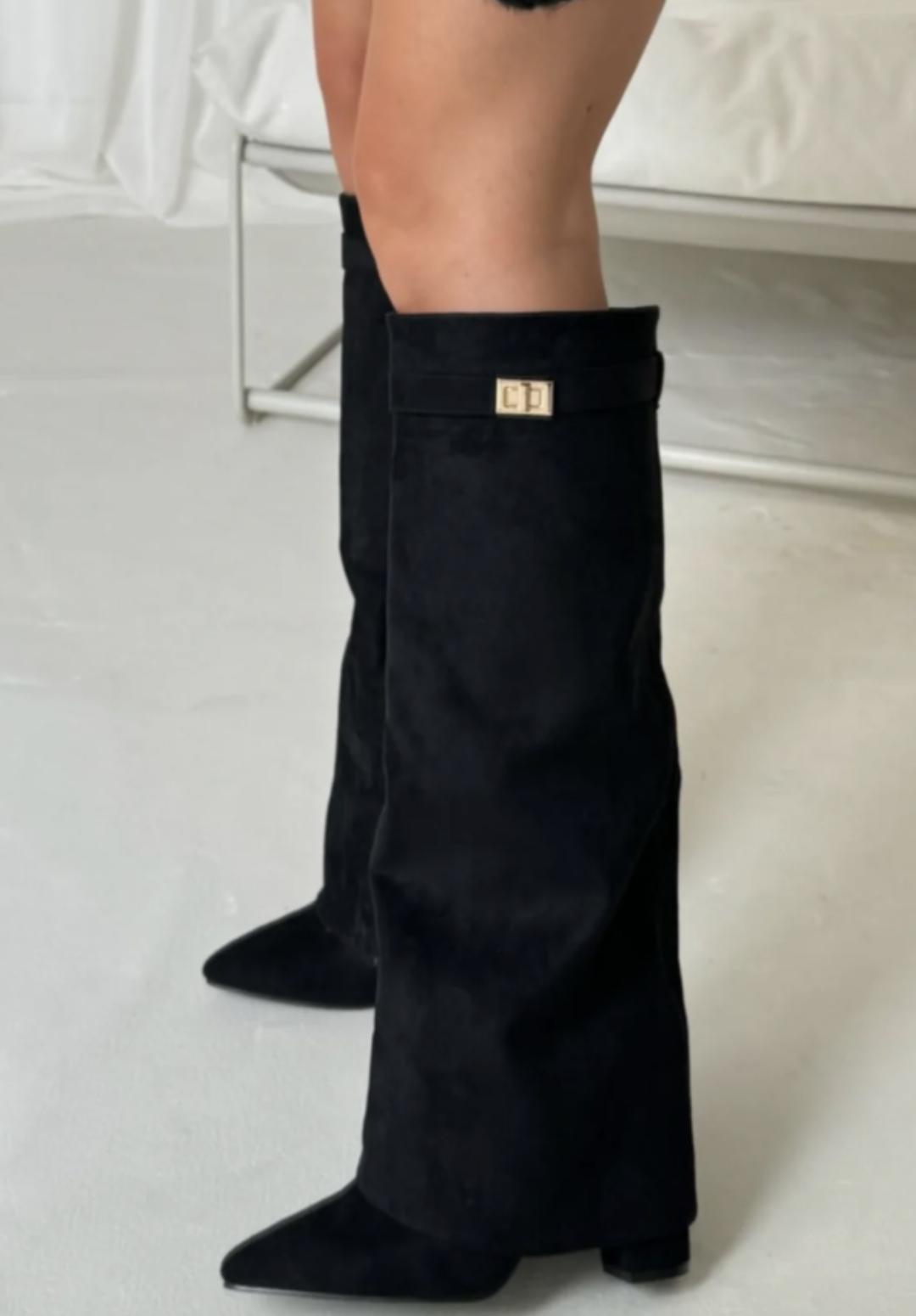 Bottines Femmes à Talons Hauts et Confortables