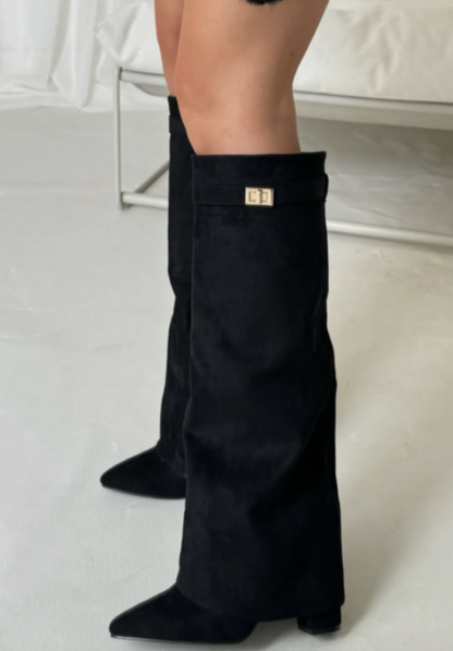 Bottines Femmes à Talons Hauts et Confortables