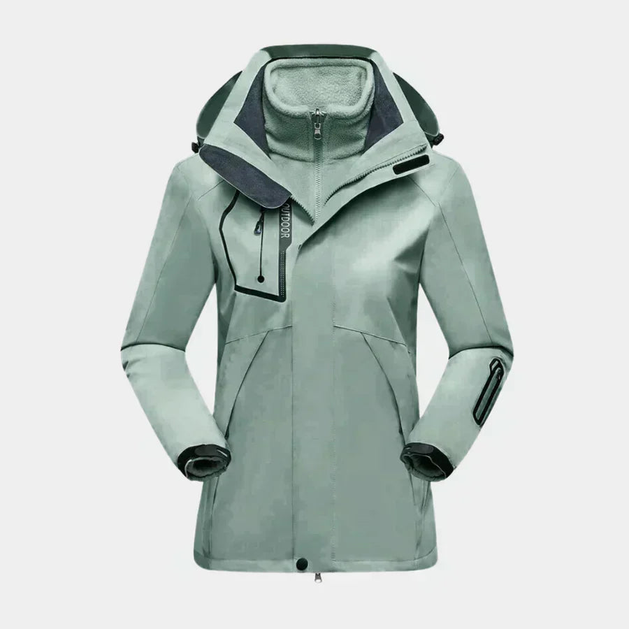 Manteau Hiver Femme Élégant avec Capuche