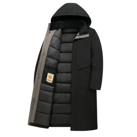 Parka Homme Hivernale Capuchon avec Manches Longues - PanierRoyale
