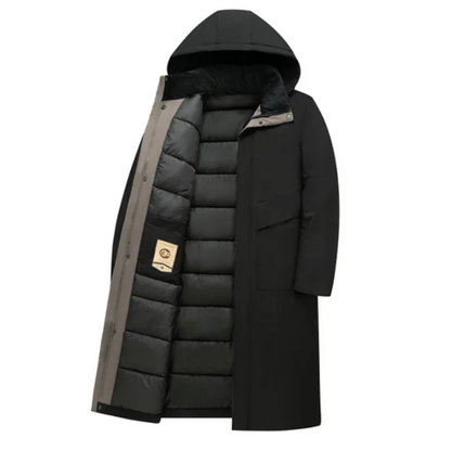 Parka Homme Hivernale Capuchon avec Manches Longues - PanierRoyale