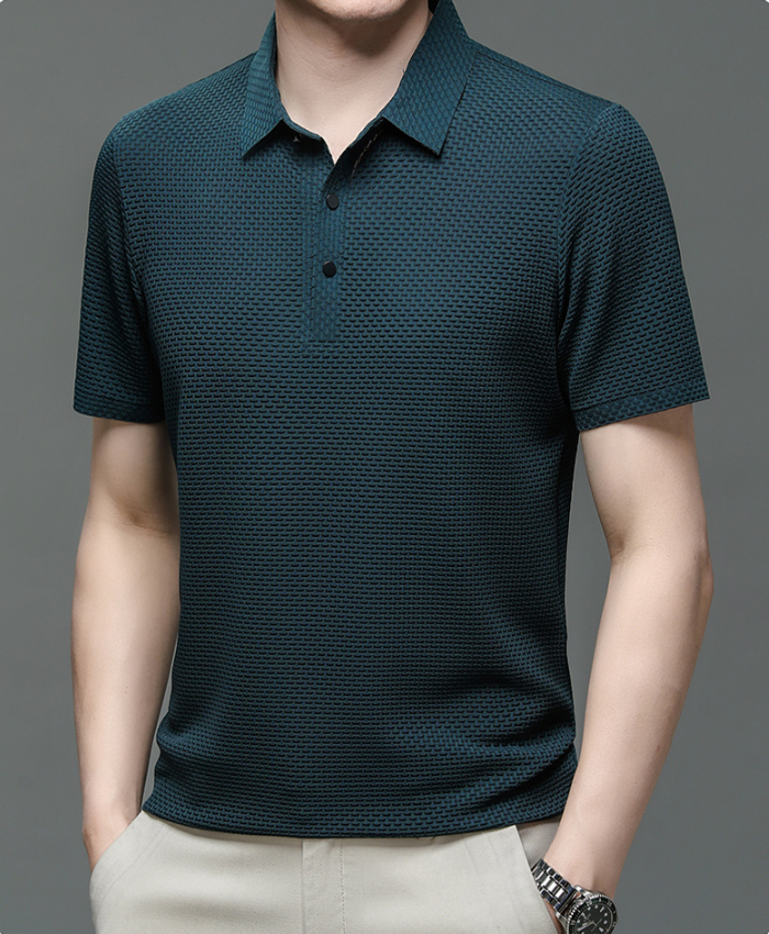 Polo Homme Slim Fit Manches Courtes Été - PanierRoyale