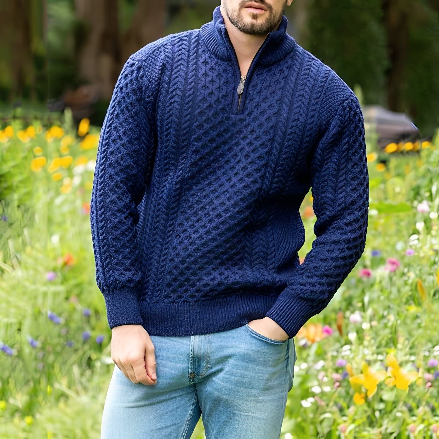 Pull Homme Grande Taille Décontracté