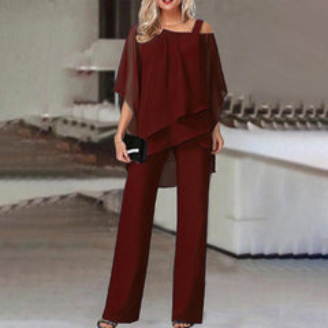 Robe Deux Pièces Élégante et Douce pour Femme