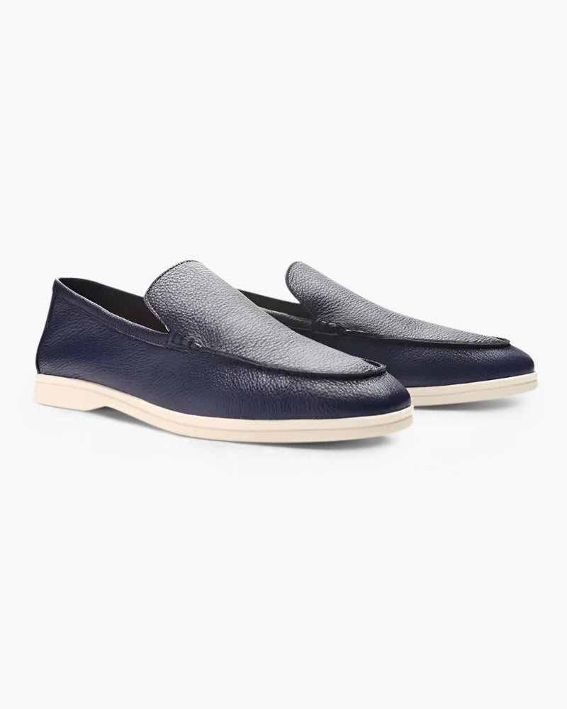 Mocassin en Cuir de Véritable Style Vintage pour Homme - BerlinGlamour