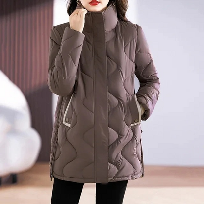 Parka Hiver Femme à Manches Longues - BerlinGlamour