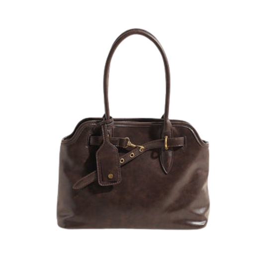 Sac à main végétal chic avec poignées synthétiques - PanierRoyale