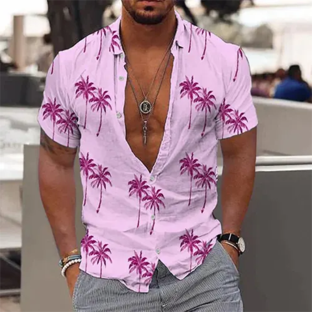 Chemise Homme Manches Courtes Légère et Respirante - PanierRoyale