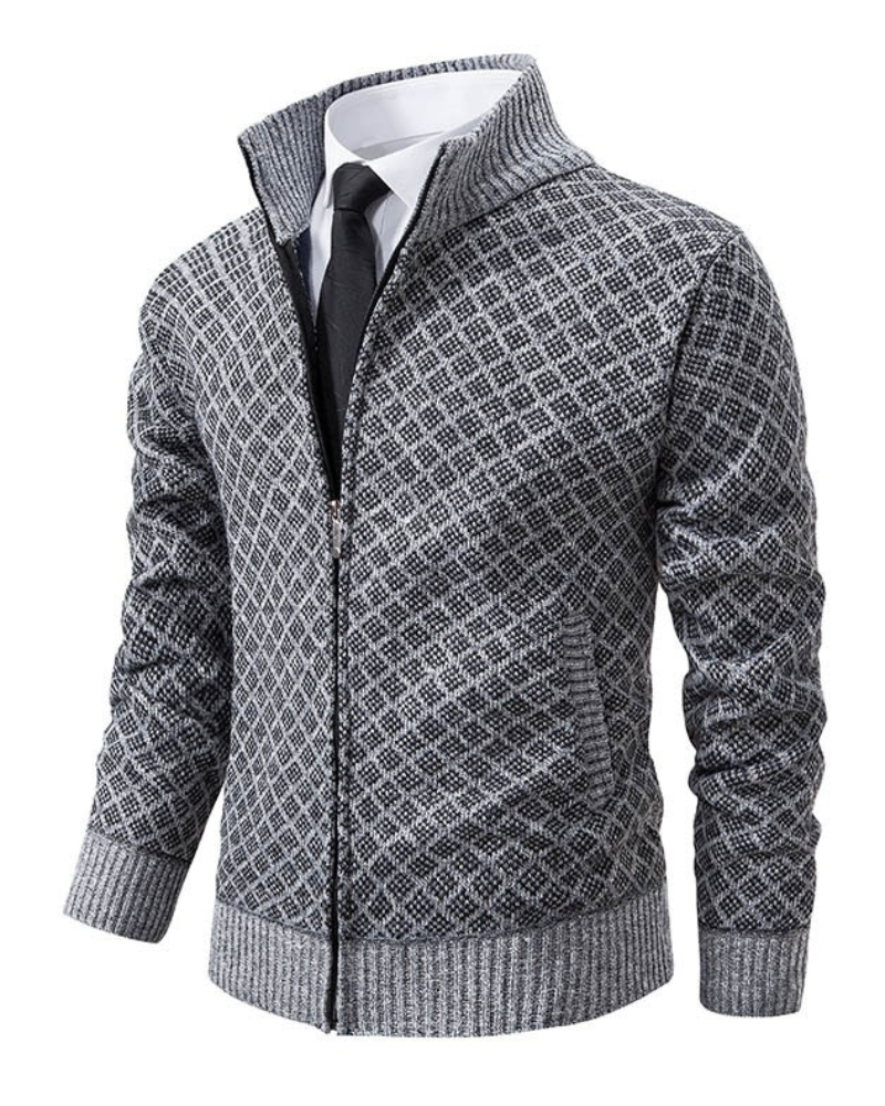 Veste hiver zippée chaude et stylée - PanierRoyale
