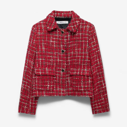 Blouson Femme Chic Manches Longues Poches Dissimulées - PanierRoyale