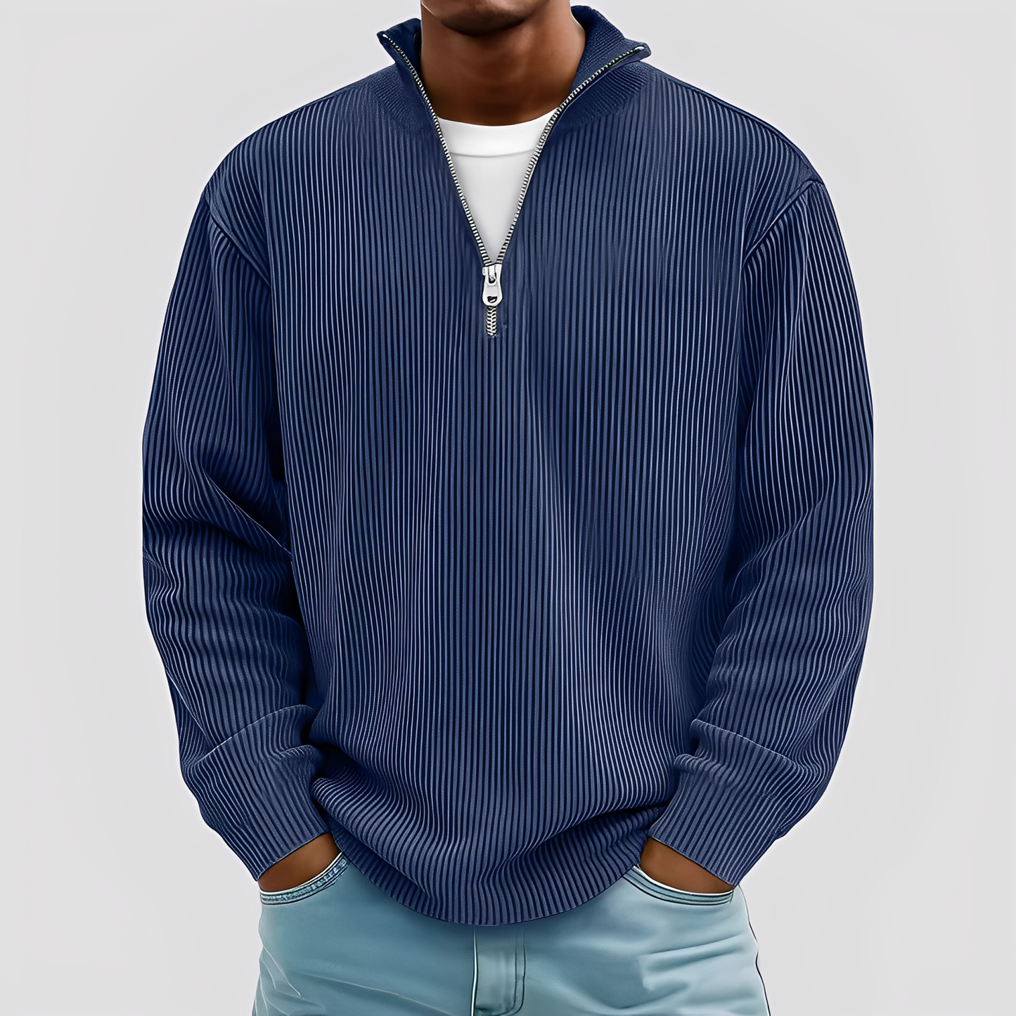 Pull Décontracté Homme Large et Confortable
