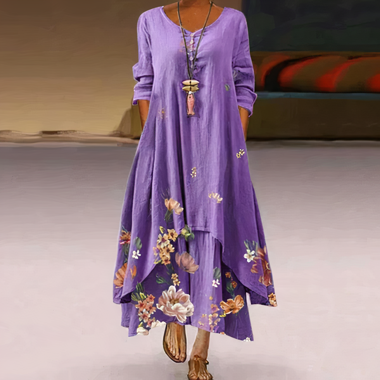 Robe Femme Coton Biologique Élégante et Douce