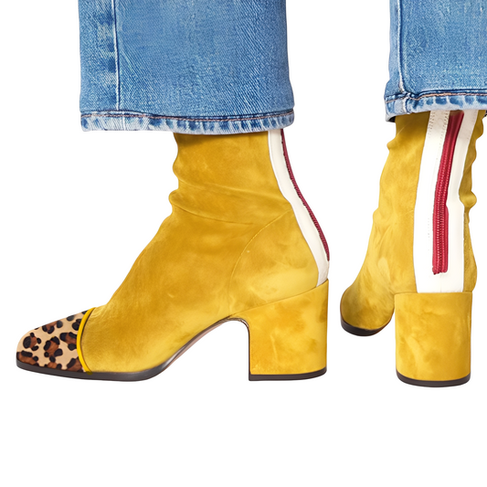 Bottines Femmes Plates Confortables et Élégantes - PanierRoyale