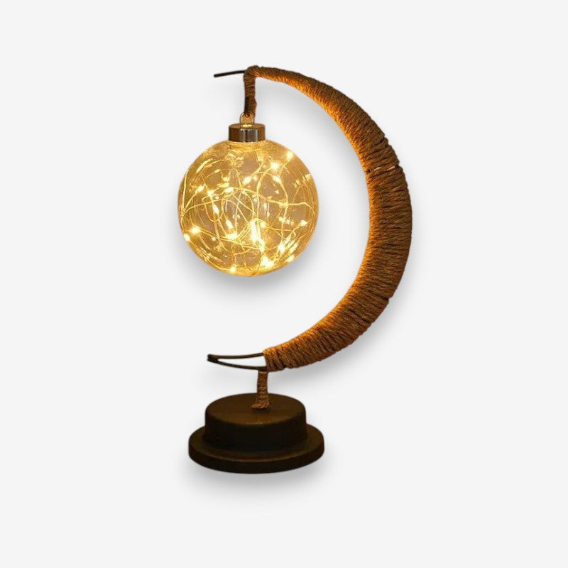Lampe de Nuit Design en Forme de Croissant