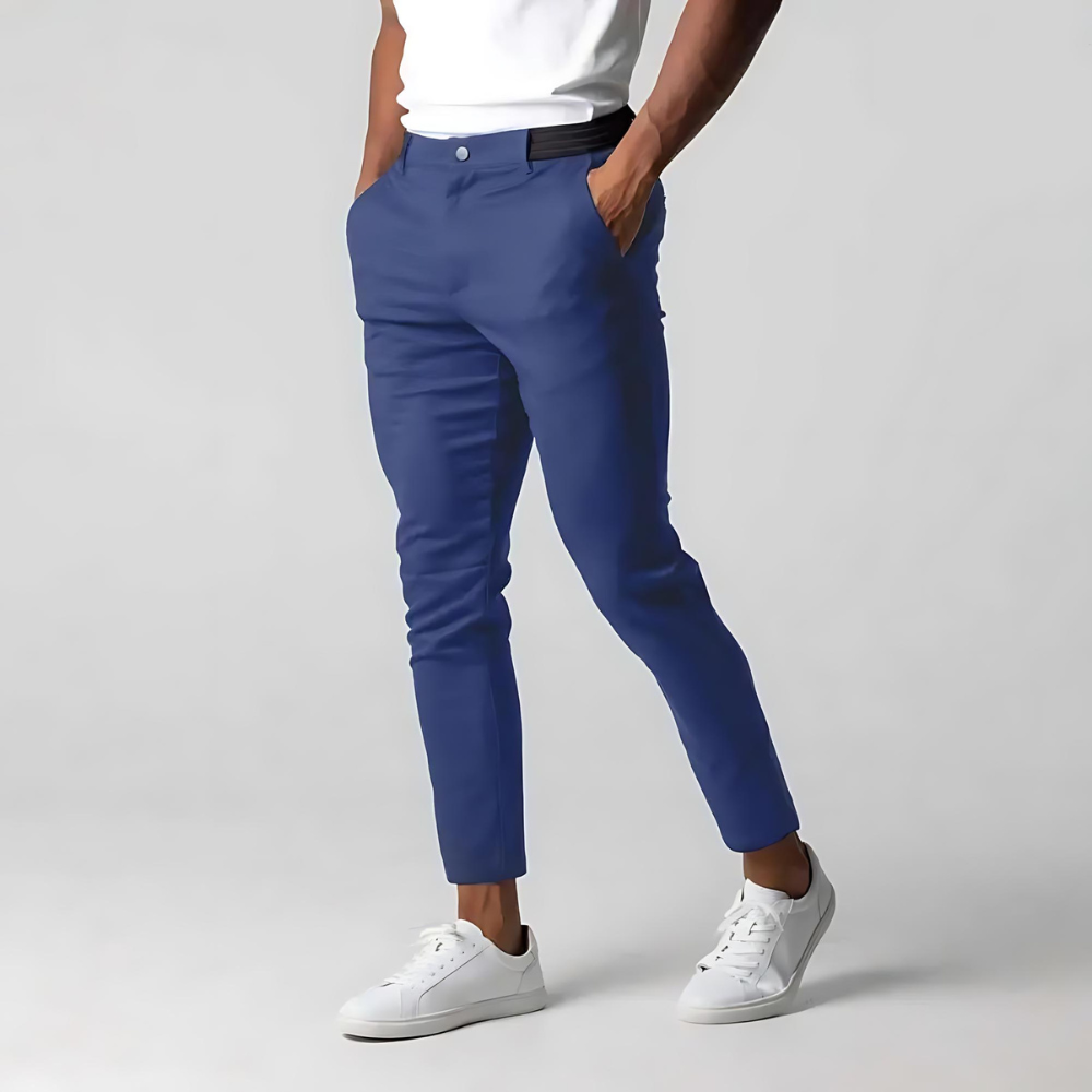 Pantalon Homme Business Slim Fit Noir