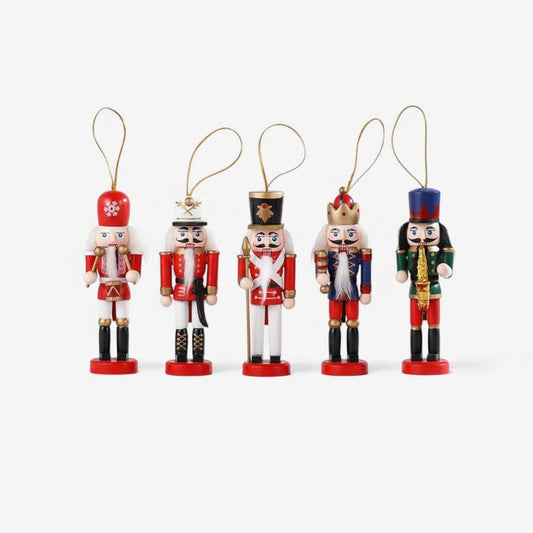 Casse-Noisettes en Bois Décoratif de Noël - PanierRoyale