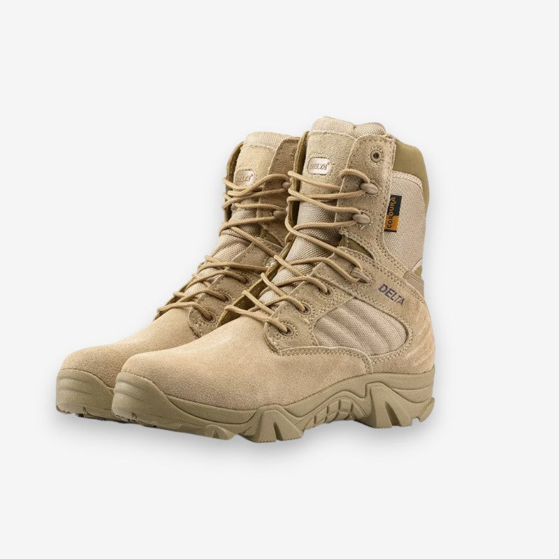 Bottines Combat Lacets Rapides et Confortables