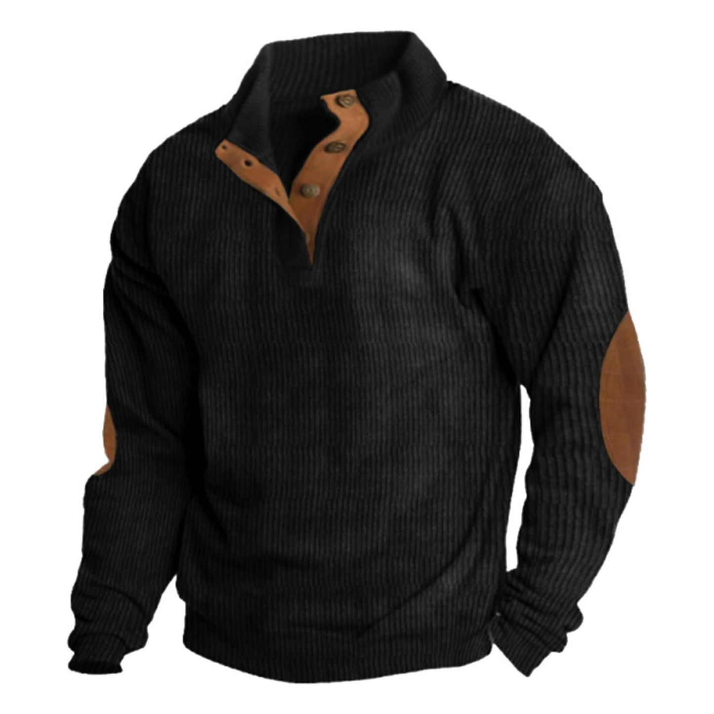 Pull en Laine Brun Cuir Authentique