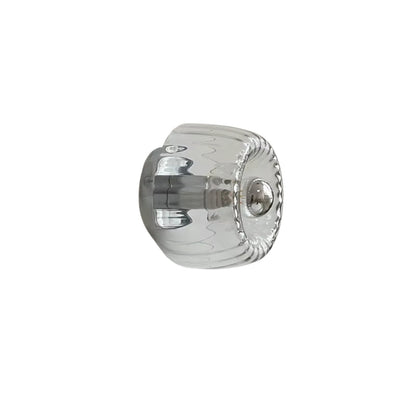 Lampe Murale LED Rond Design Verre et Acier - PanierRoyale