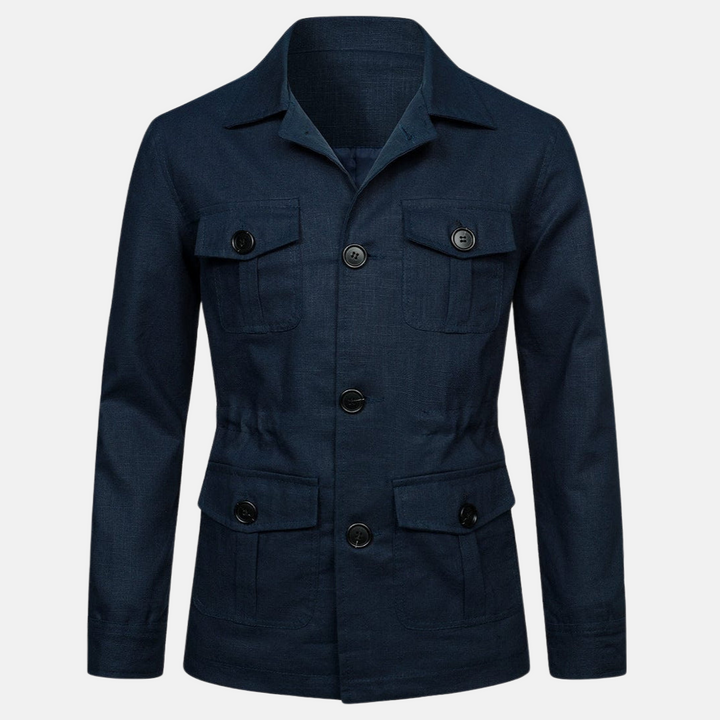 Veste Classique en Laine avec Manches Longues - vue 2