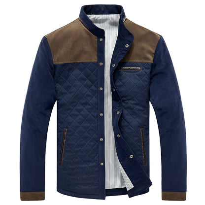 Veste Cuir Homme Élégant - Manteau en Cuir de Qualité avec Détails Raffinés