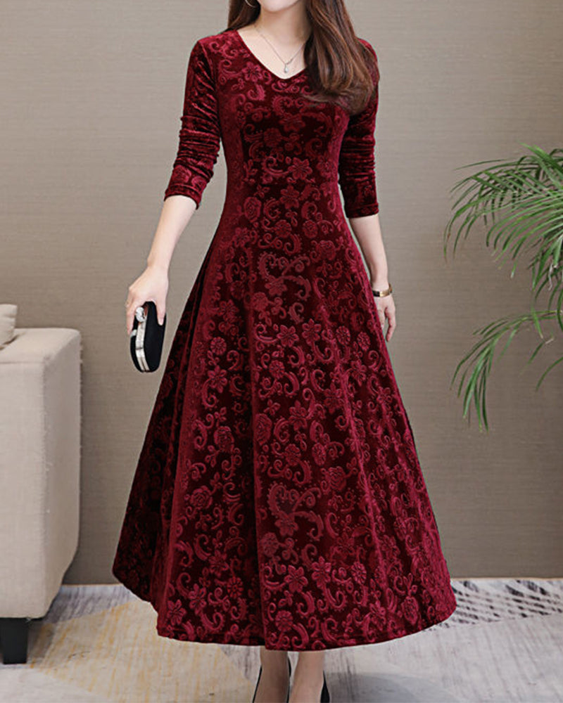 Robe Soirée Élégante pour Femme - PanierRoyale