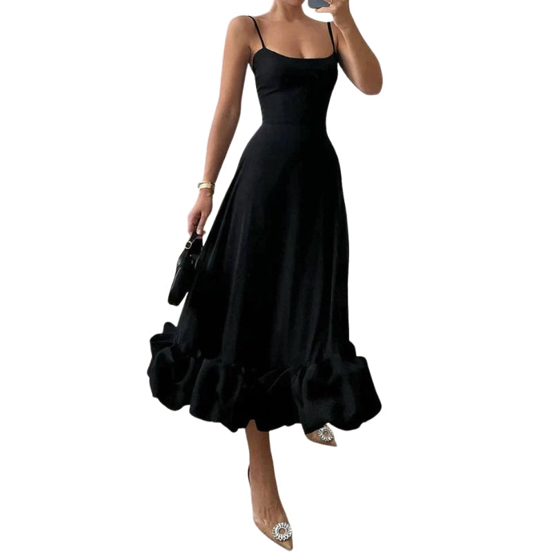 Robe Été Sans Manches Courte en Dentelle - PanierRoyale