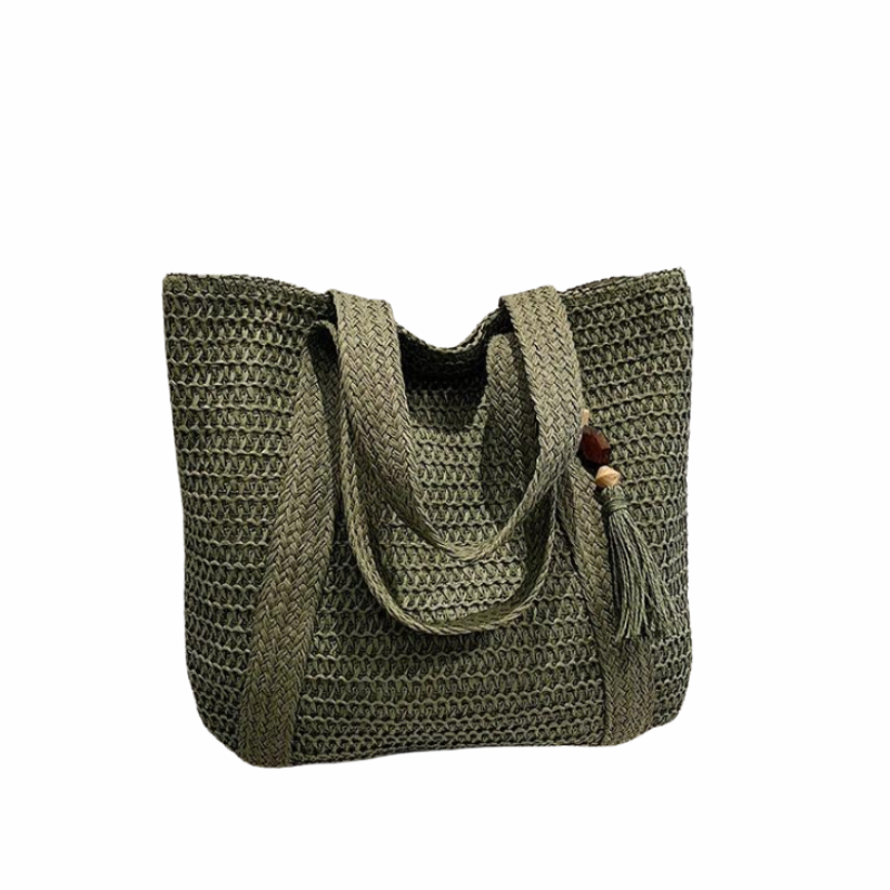 Sac à Épaule Grand Volume avec Baudrier Adjustable - PanierRoyale