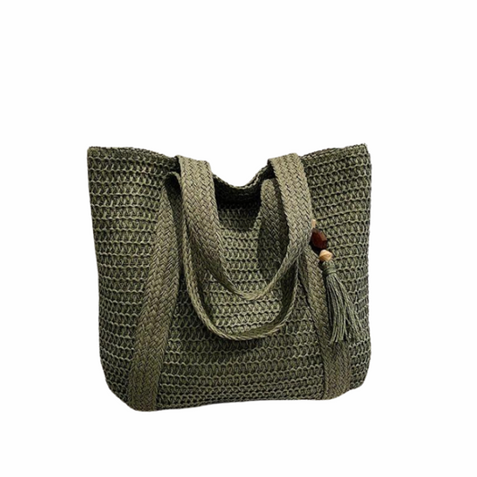Sac à Épaule Grand Volume avec Baudrier Adjustable - PanierRoyale