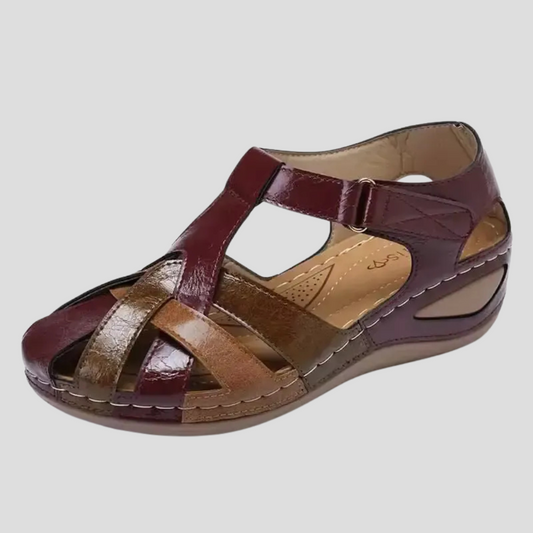 Sandales Tropéziennes en Cuir Confort pour Femmes - BerlinGlamour