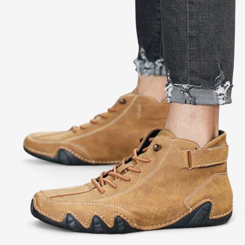 Bottines à Lacets Hiver avec Semelle Antidérapante - PanierRoyale