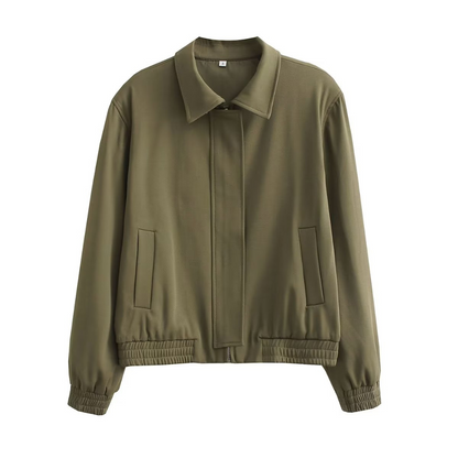 Veste Bomber Sport Chic avec Poches Latérales