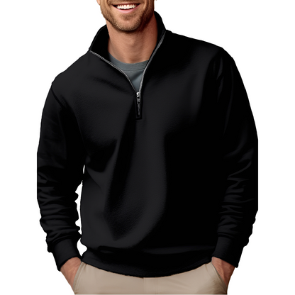 Pull Homme Zippé Classe et Confortable pour Tous les Jours