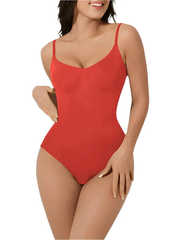 Maillot de Bain Femme Une-Pièce Élégant avec Bretelles Réglables