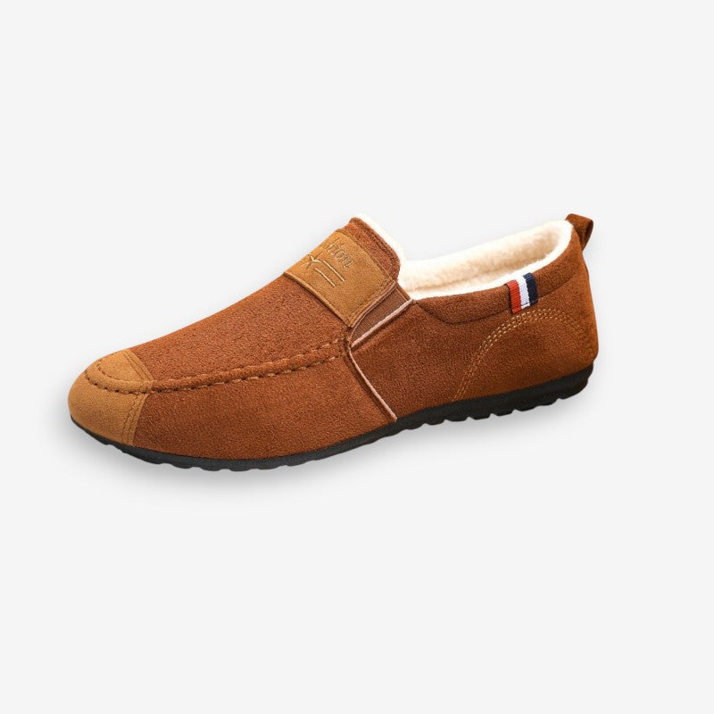 Mocassins Hiver Chauds et Confortables avec Semelle Épaisse