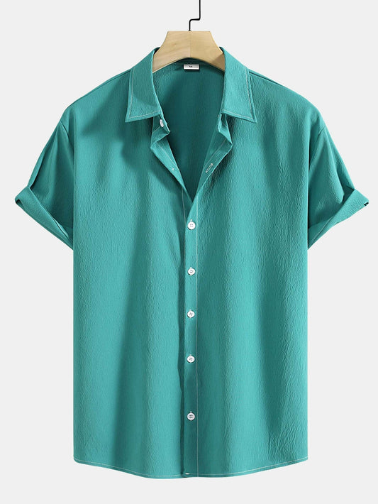 Chemise Homme Carreaux Classique Pour Bureau Et Mariage - PanierRoyale