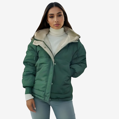 Veste Hiver Femme Doublée et Chaude - PanierRoyale