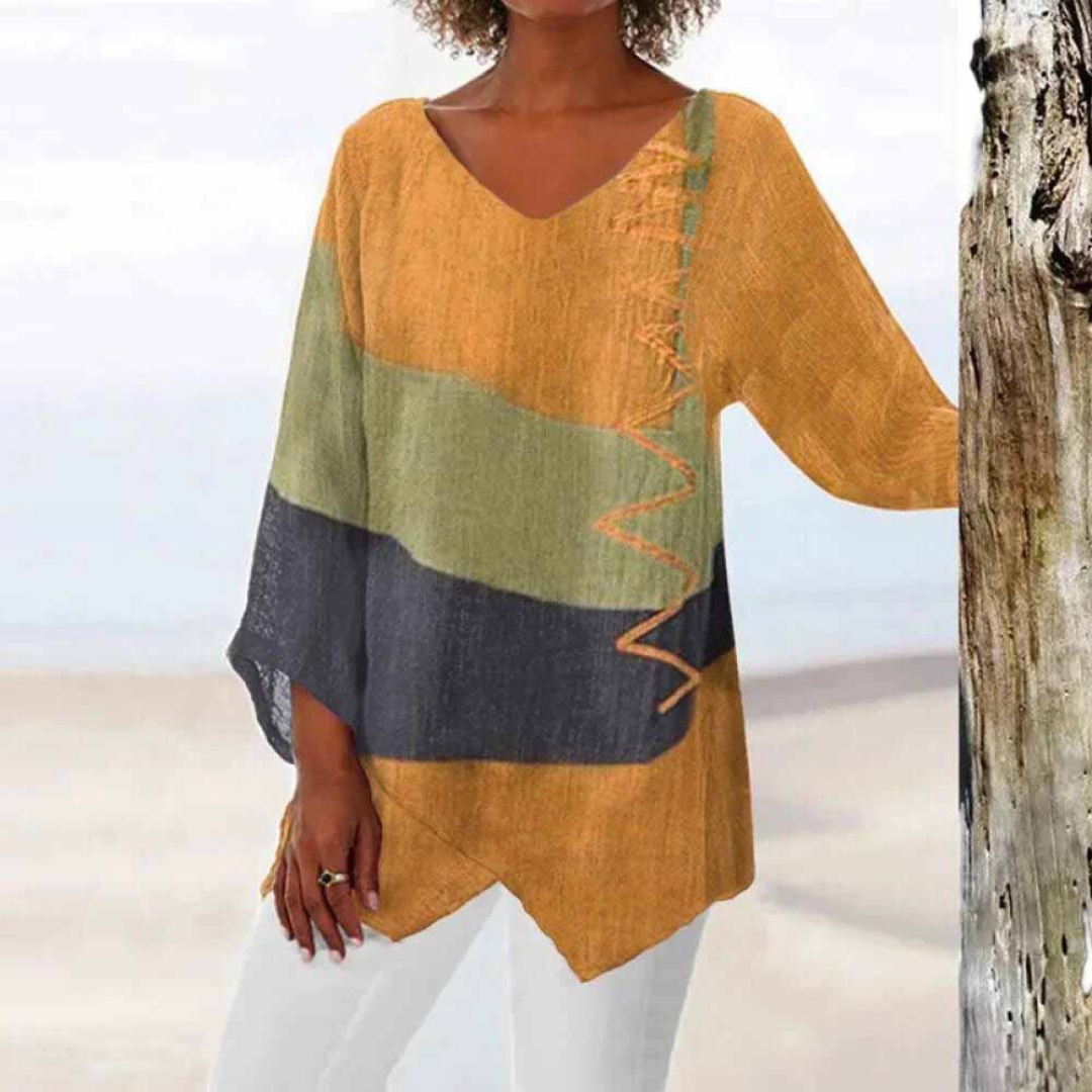 Chemise Grande Taille Décontractée Femme - PanierRoyale