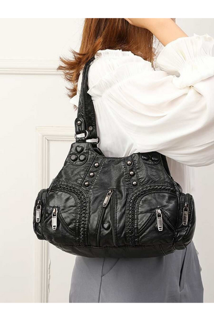 Sac Épaule Femme Noir Chic - PanierRoyale