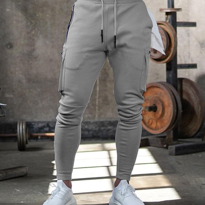 Pantalon Jogging Élastique Confort avec Poches