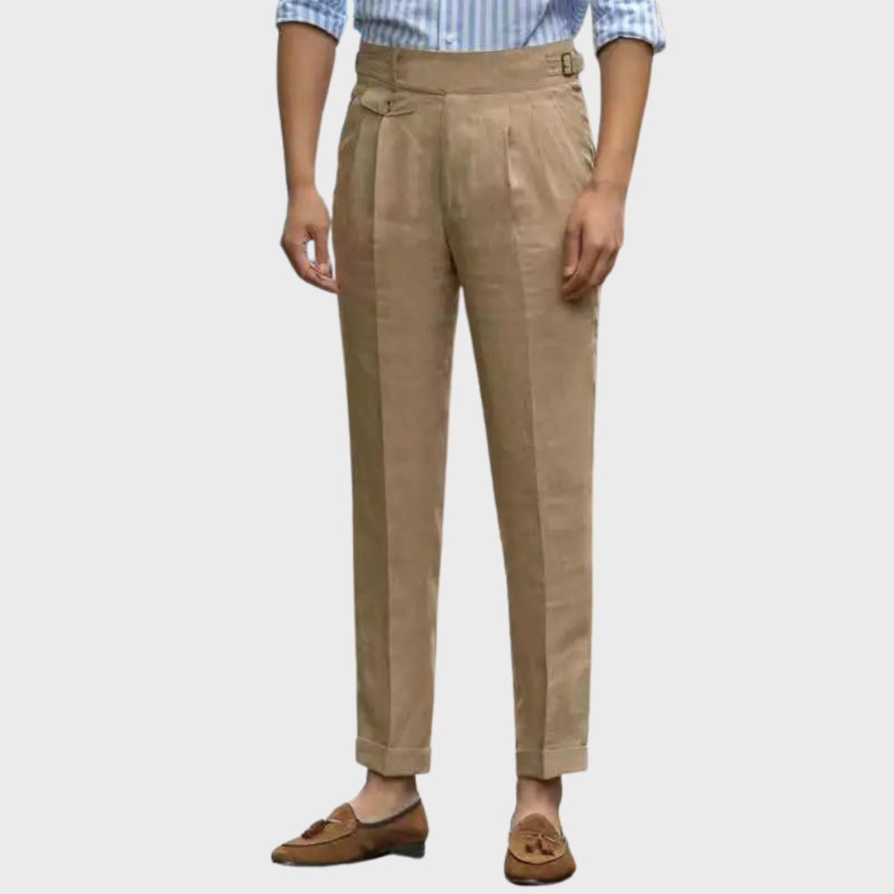Pantalon Haut de Gamme Taille Haute pour Homme