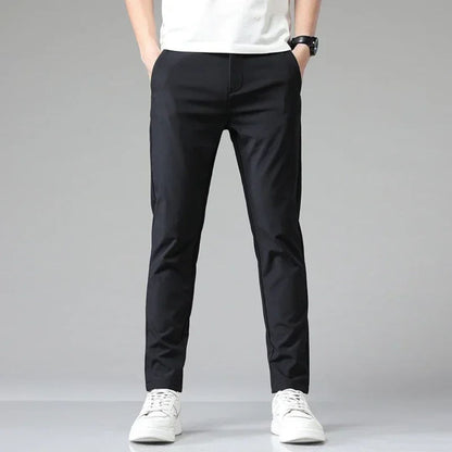 Pantalon Homme Slim Fit Noir - BerlinGlamour