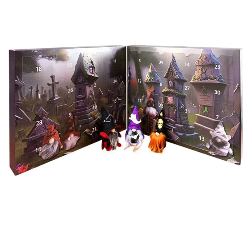 Calendrier d'Avent Halloween Surprise avec Cadeaux au Jour le Jour - PanierRoyale