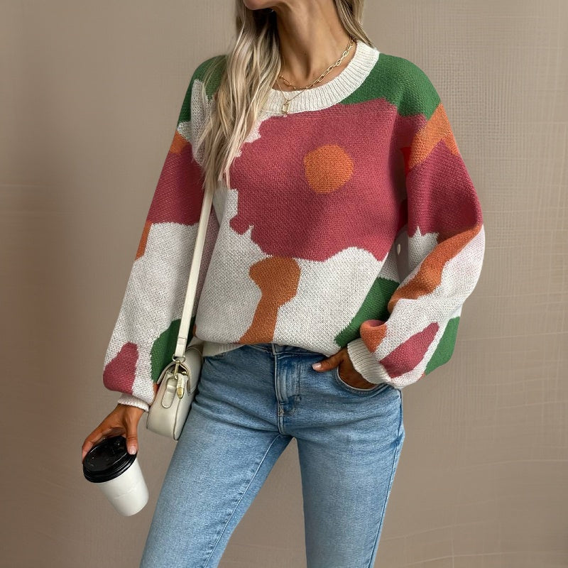 Pull Femme Oversize Doux et Confortable - PanierRoyale