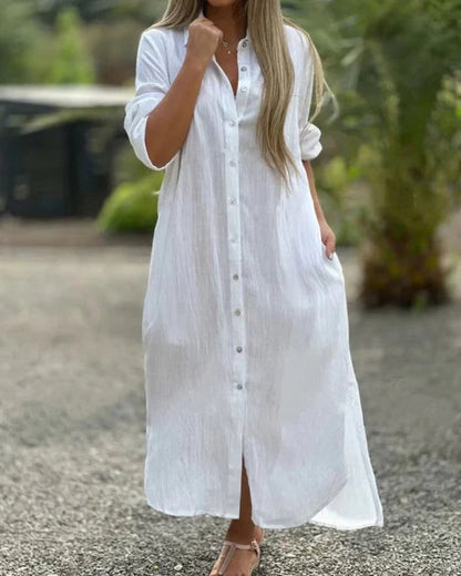 Robe Femme en Coton Doux et Élégante - PanierRoyale