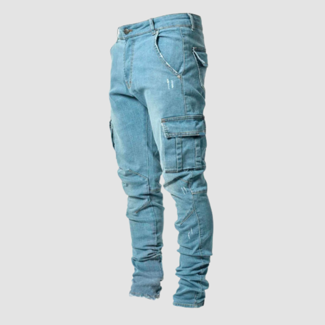Pantalon Cargo Homme Élastiqué Confortable - PanierRoyale